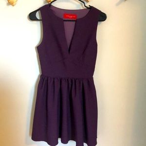 Cute Plum Dress